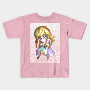 paladin elf chibi Kids T-Shirt